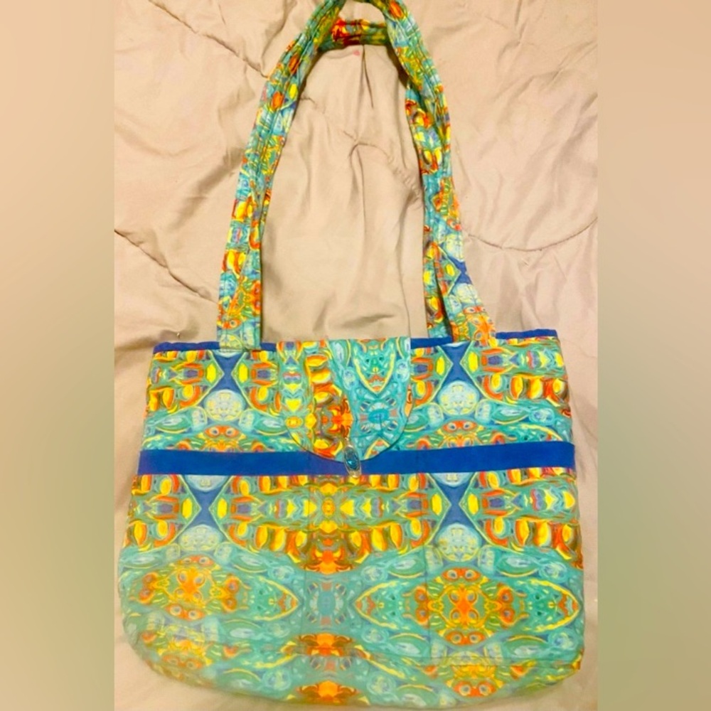 Colorful Patterned Women's Purse/Tote Bag
